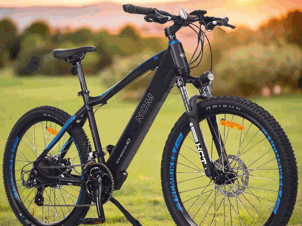 NCM Moscow e-mountain bike, part of the fleet we select, test and qualify